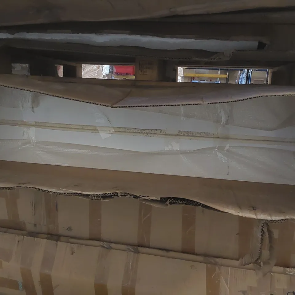 PALLET CONTAINING A LARGE QUANTITY OF ASSORTED BATHROOM FURNITURE PARTS