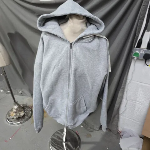 JCL PARIS JANE ZIP HOODIE – GREY, WOMEN'S (SIZE SM)