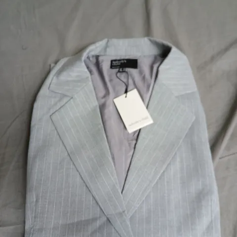 NOBODY'S CHILD PINSTRIPE BOYFRIEND BLAZER – UK 14 (EU 42, US 10)