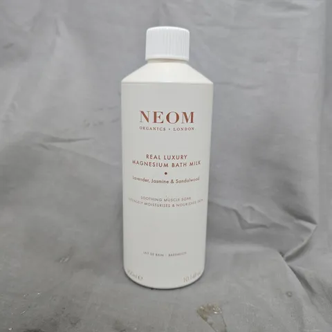 NEOM Real Luxury Magnesium Bath Milk – Lavender, Jasmine & Sandalwood, 500ml (NEOM Organics London)