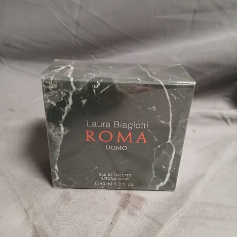 BOXED LAURA BIAGIOTTI ROMA UOMO EAU DE TOILETTE 40ML