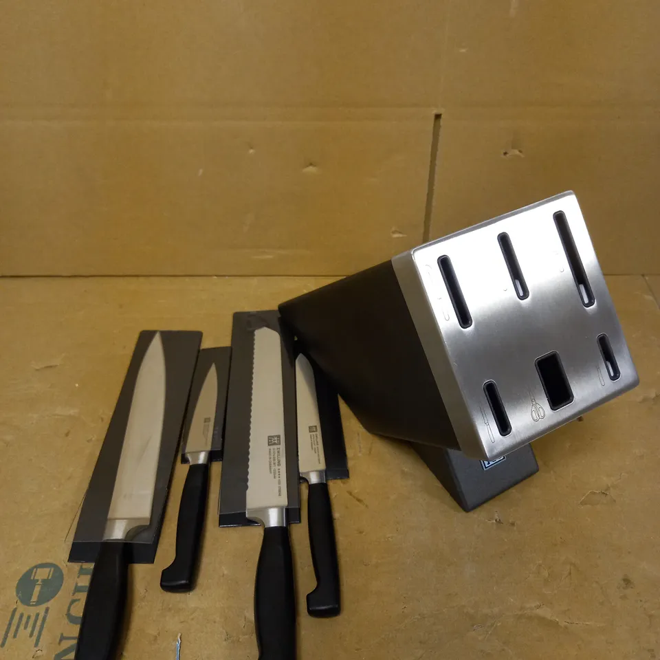 ZWILLING SELF-SHARPENING KNIFE BLOCK