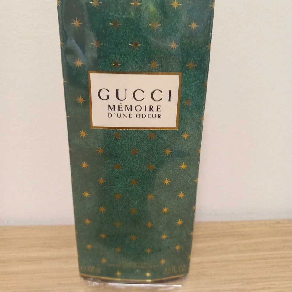 BOXED GUCCI MEMOIRE D'UNE ODEUR EAU DE PARFUM 