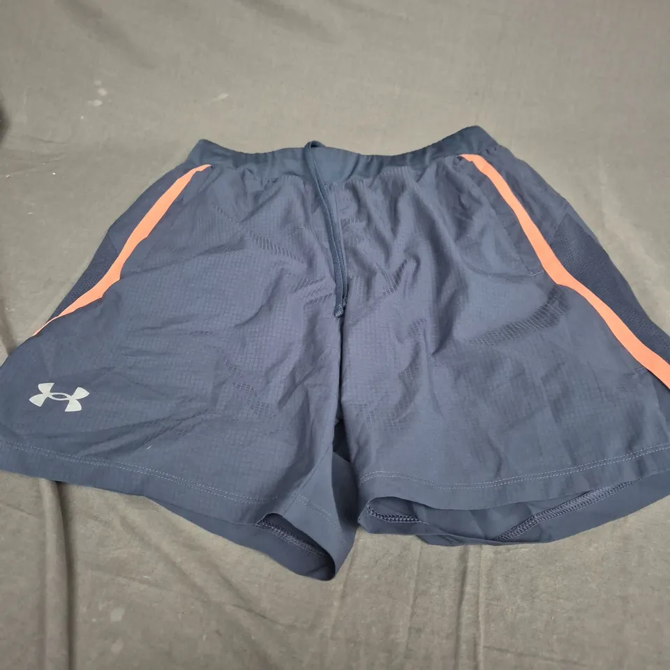 UNDER ARMOUR NAVY SHORTS - MEDIUM