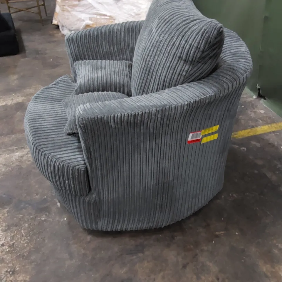 DESIGNER STOWERS SWIVEL TUB CHAIR 