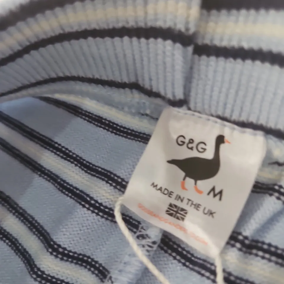 GOOSE & GANDER STRIPED SHORTS – MEDIUM