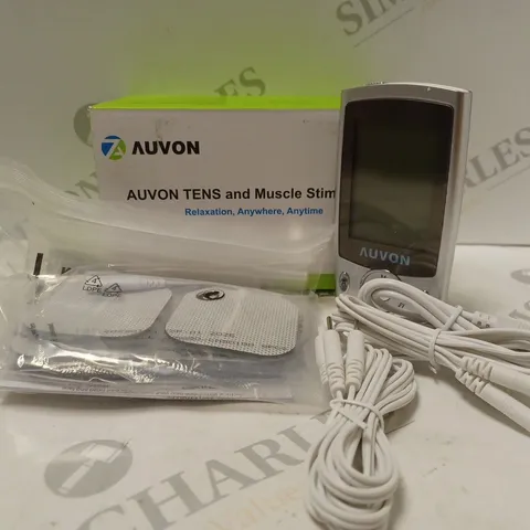 BOXED AUVON TENS AND MUSCLE STIMULATOR 