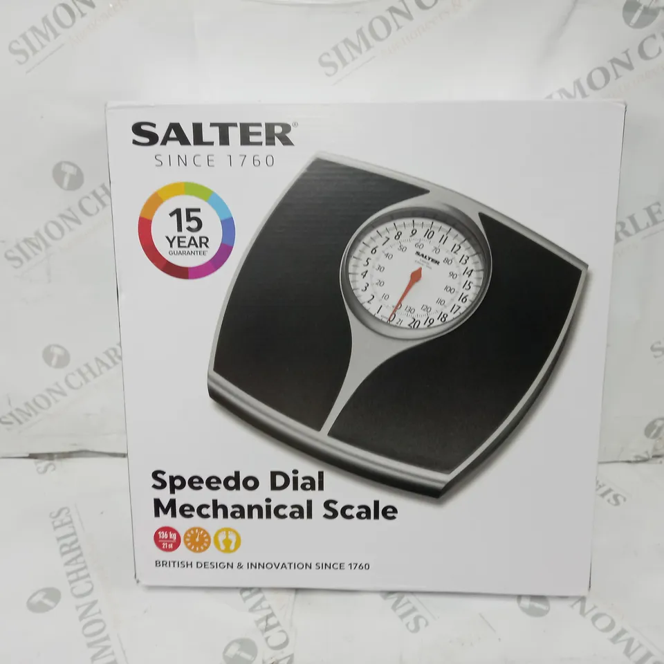 BOXED SALTER SPEEDO DIAL MECHANICAL SCALE