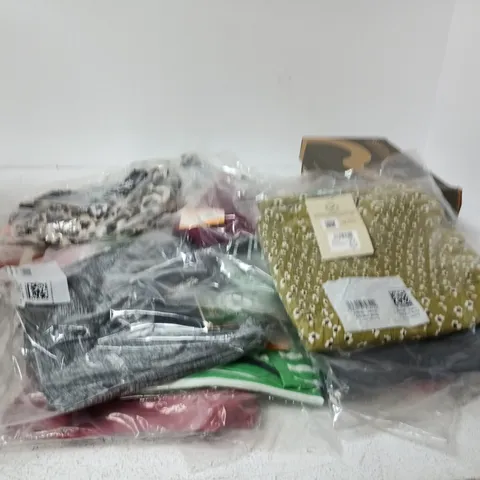 BOX OF APPROXIMATELY 12 BRAND NEW ASSORTED REGATTA CLOTHING ITEMS INCLUDING SHELL TROUSERS AND ORLA WINTER BLOUSE 