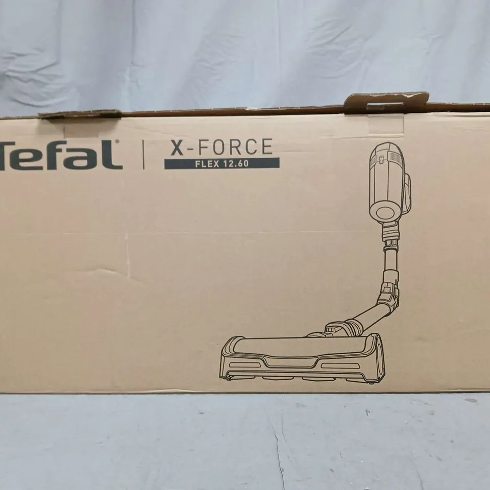 BOXED TEFAL X-FORCE FLEX 12.60 VACUUM CLEANER