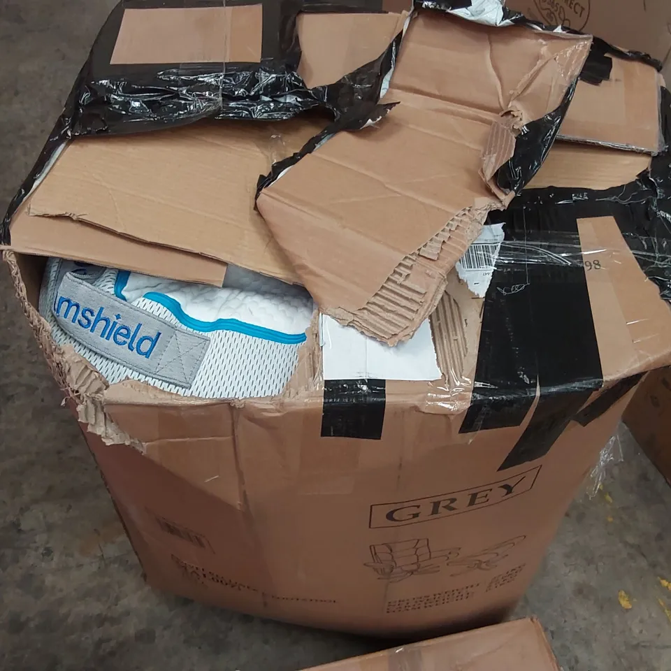 PALLET OF ASSORTED ITEMS INCLUDING: BONVIVO EASY II, MATTRESS, PLAY PEN, PLAY MAT, MULTIFUNCTIONAL CRUTCH ECT