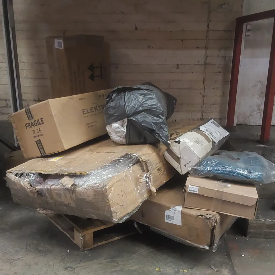 PALLET CONTAINING A VERY LARGE QUANTITY OF ASSORTED FURNITURE PARTS ECT