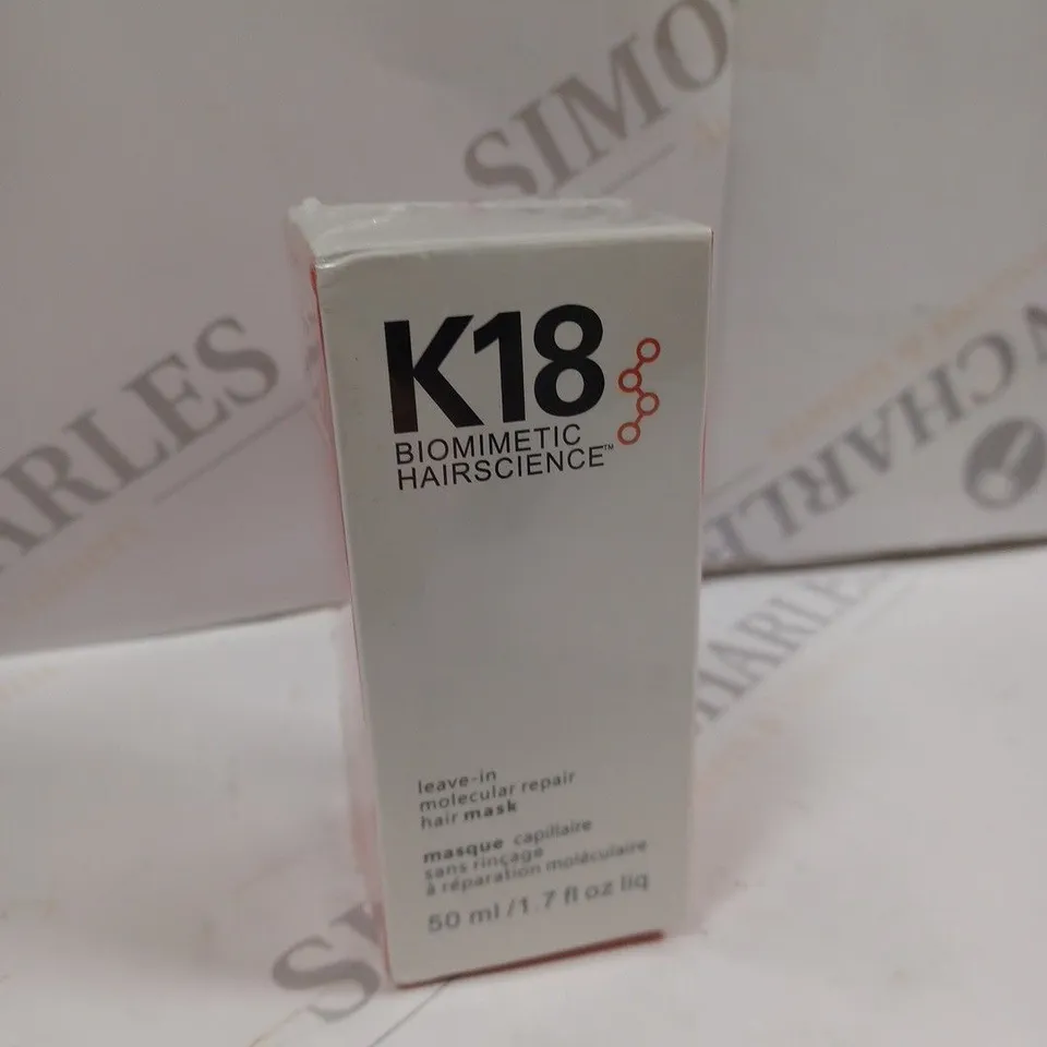 BOXED & SEALED K18 LEAVE-IN MOLECULAR REPAIR HAIR MASK