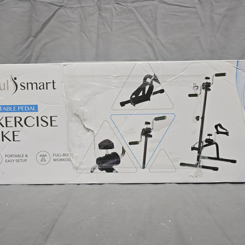SOULSMART PORTABLE PEDAL EXERCISE BIKE – BOXED