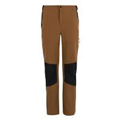 BRAND NEW REGATTA QUESTRA WALKING TROUSERS IN NUT BROWN & BLACK - L UK 36"