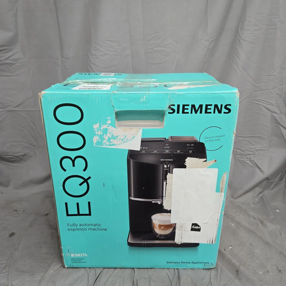 SIEMENS EQ300 COFFEE MACHINE 