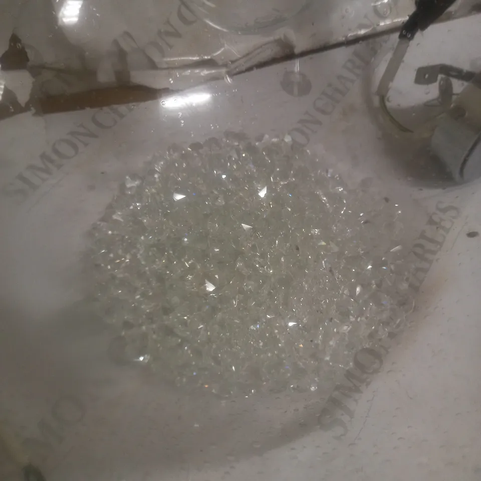 ENDON 76291 HARBOUR 1 LIGHT CEILING PENDANT IN CHROME PLATE - DIA: 35CM