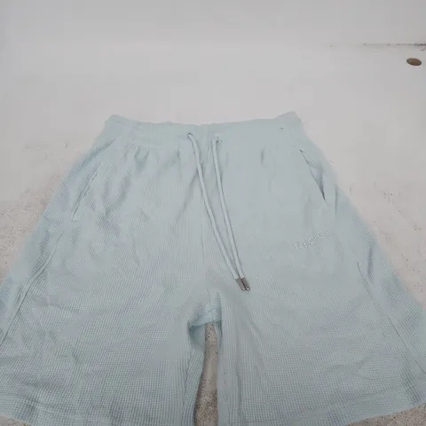 NICCE ICE BLUE WAFFLE SHORTS β SIZE M β MEN'S