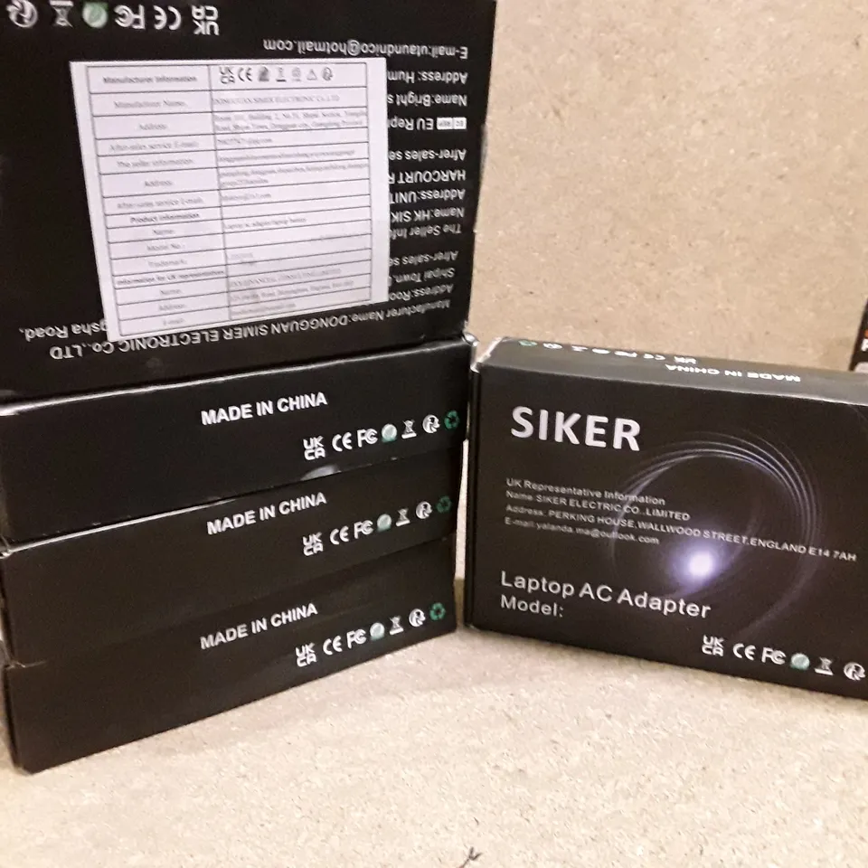 SIKER LAPTOP A.C. ADAPTER X 5