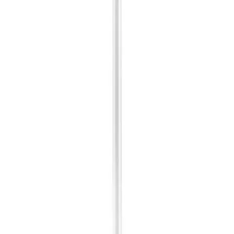 BOXED IDEAL LUX COFFEE 158CM FLOOR LAMP WHITE (BASE ONLY)