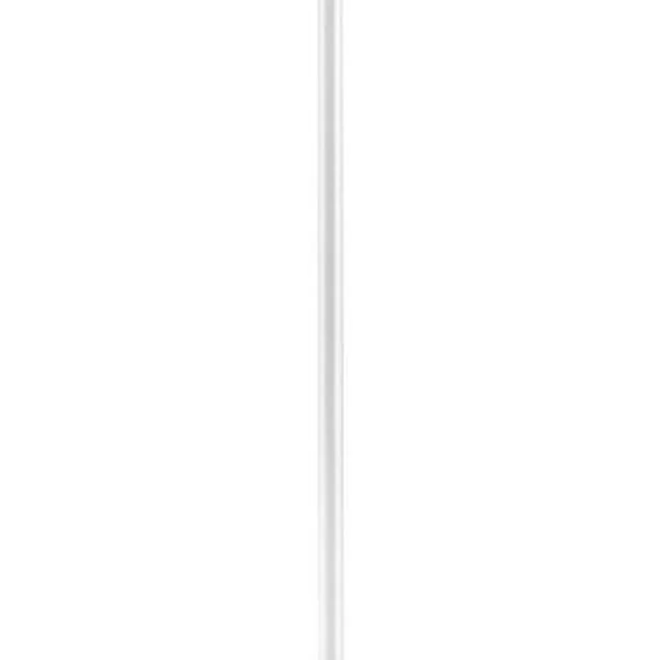 BOXED IDEAL LUX COFFEE 158CM FLOOR LAMP WHITE (BASE ONLY)