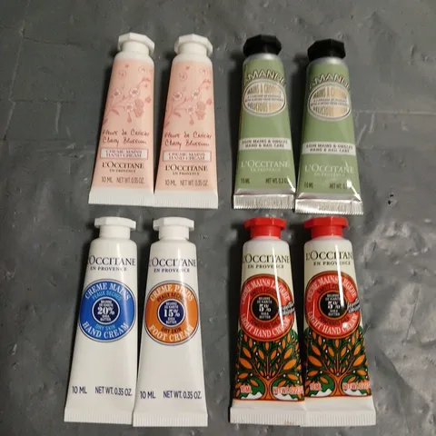L'OCCITANE X8 ASSORTED CREAMS
