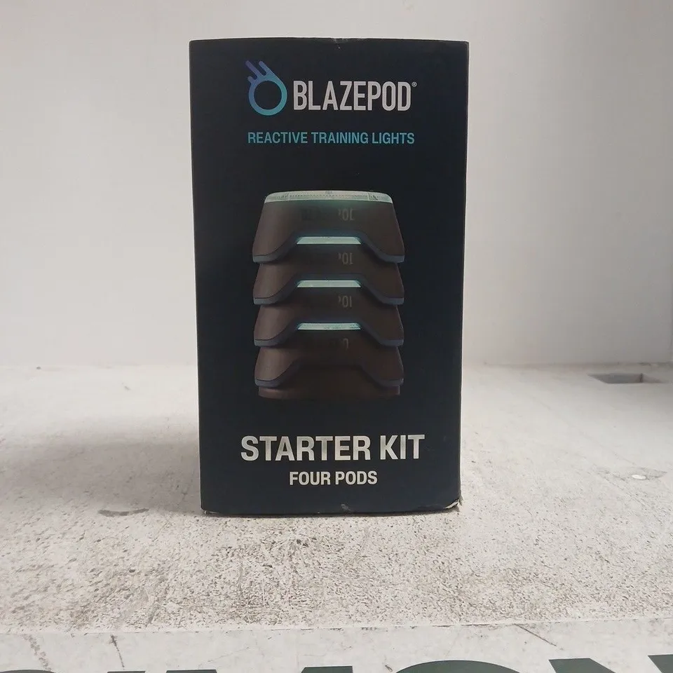 BLAZEPOD TRAINER KIT REACTIVE TRAINING LIGHTS 4 PODS