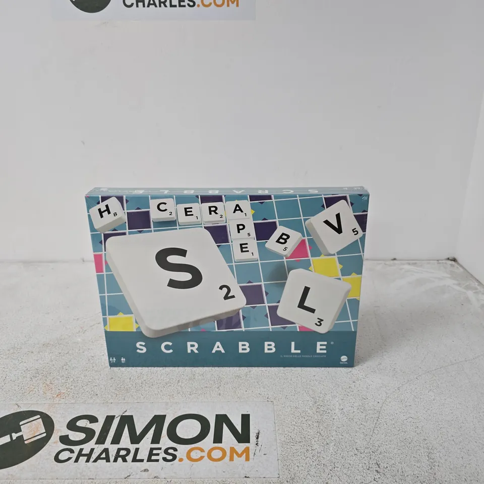 BOX OF APPROXIMATELY 24 X SCRABBLE BOARD GAME – BOXED