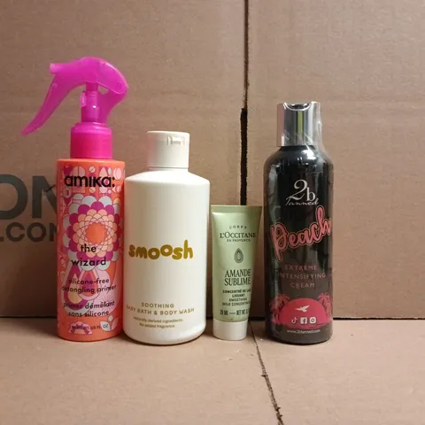 APPROXIMATELY 10 ASSORTED COSMETIC ITEMS TO INCLUDE SMOOSH, AMIKA, ETC - COLLECTION ONLY