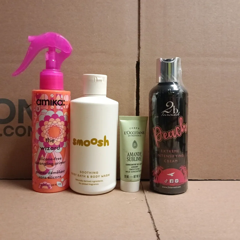 APPROXIMATELY 10 ASSORTED COSMETIC ITEMS TO INCLUDE SMOOSH, AMIKA, ETC - COLLECTION ONLY