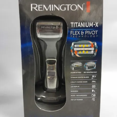 BOXED SEALED REMINGTON TITANIUM-X CORDLESS SHAVER