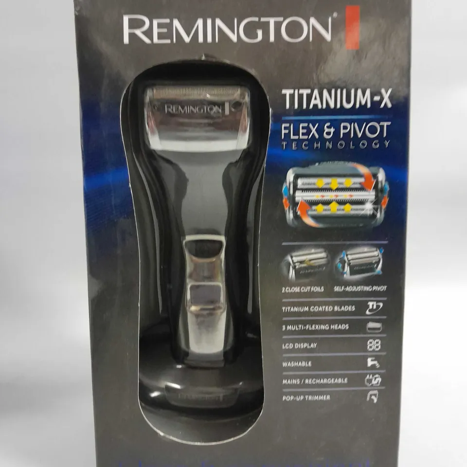 BOXED SEALED REMINGTON TITANIUM-X CORDLESS SHAVER 