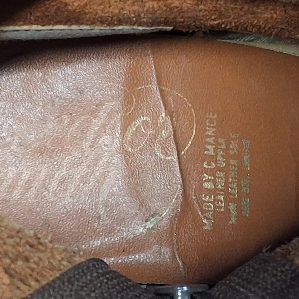 WOMEN'S BROWN LEATHER ANKLE BOOTS WITH ZIP – WESTERN STITCHING
