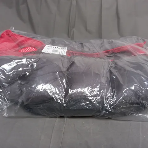 SEALED PETFACE OXFORD OVAL PET BED - RED XL