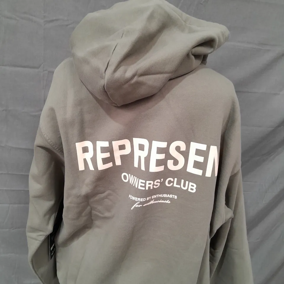 REPRESENT OWNERS CLUB HOODIE SIZE M 