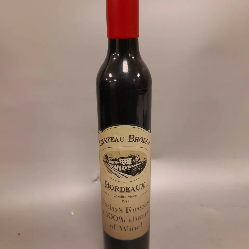 WINE UMBRELLA. CHATEAU BROLLY