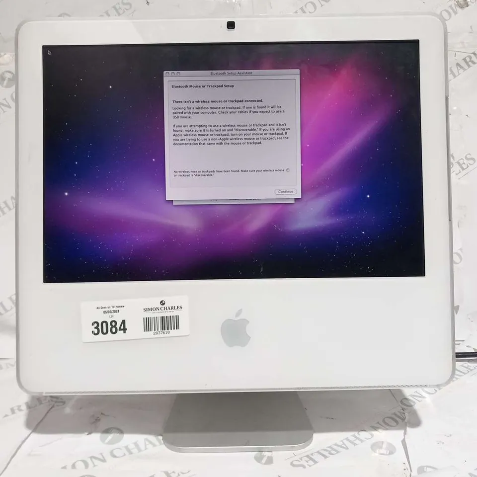 APPLE IMAC MODEL NO.1208 17" 160GB 