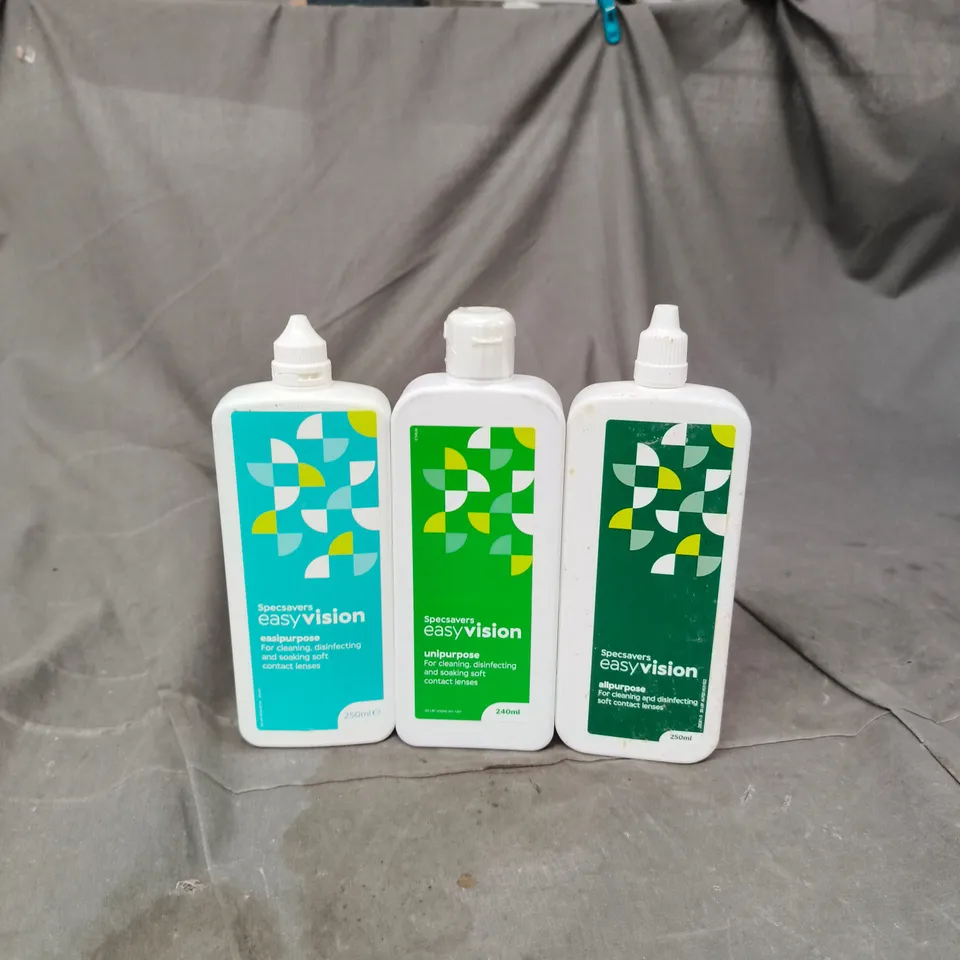 APPROXIMATELY 15 ASSORTED CONTACT LENS SOLUTION PRODUCTS - COLLECTION ONLY 