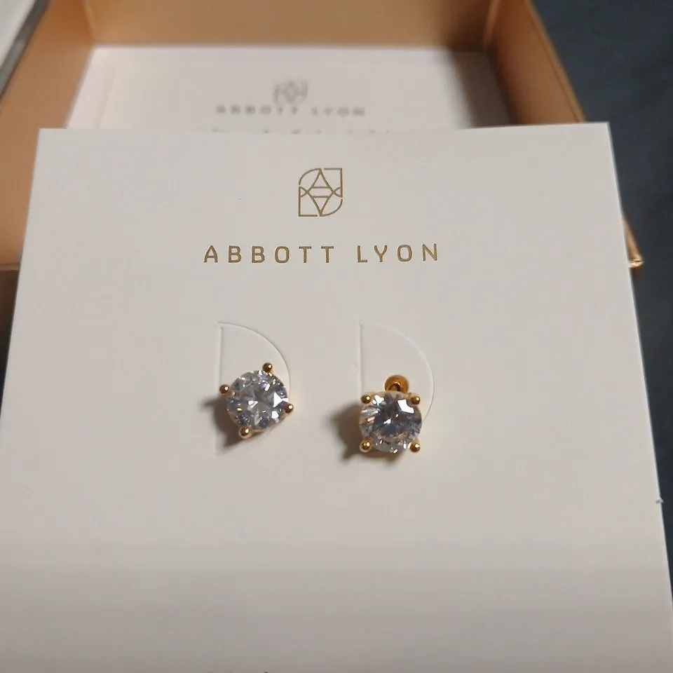 BOXED ABBOT LYON PAIR OF EARRINGS