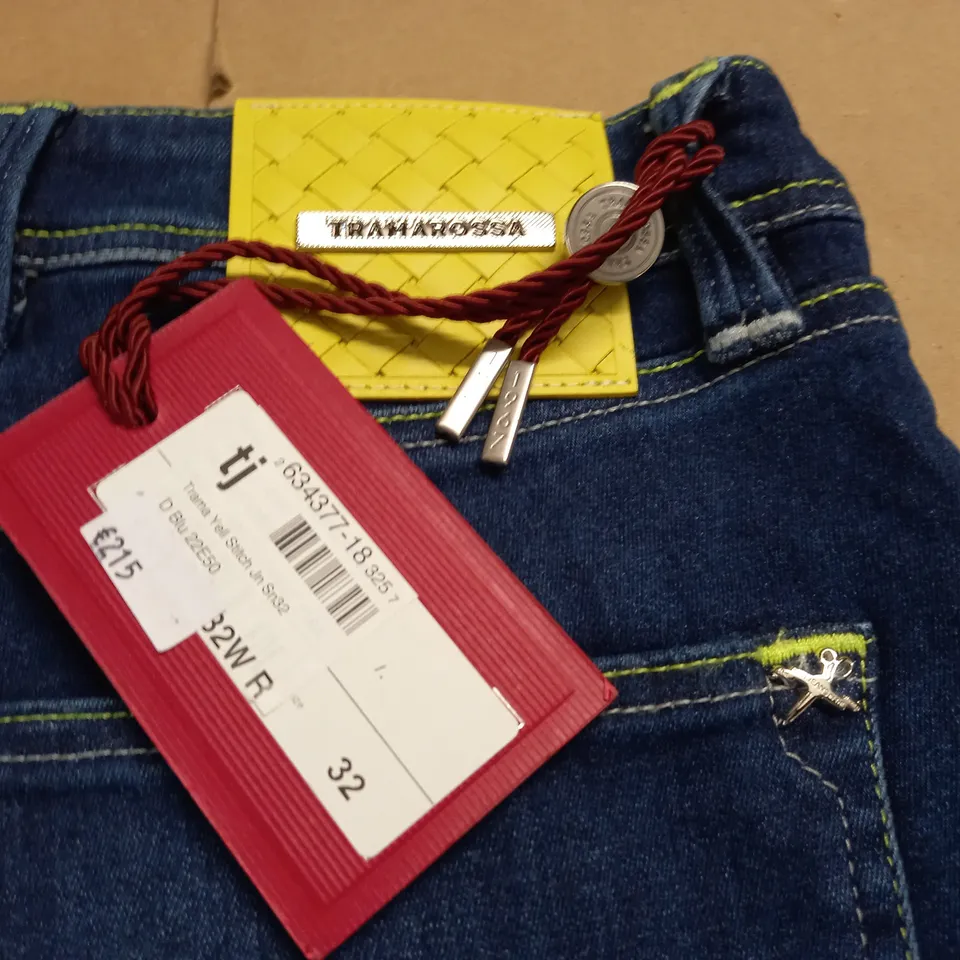 TRAMAROSSA TRAMA YELL STITCH JEANS - 32 R