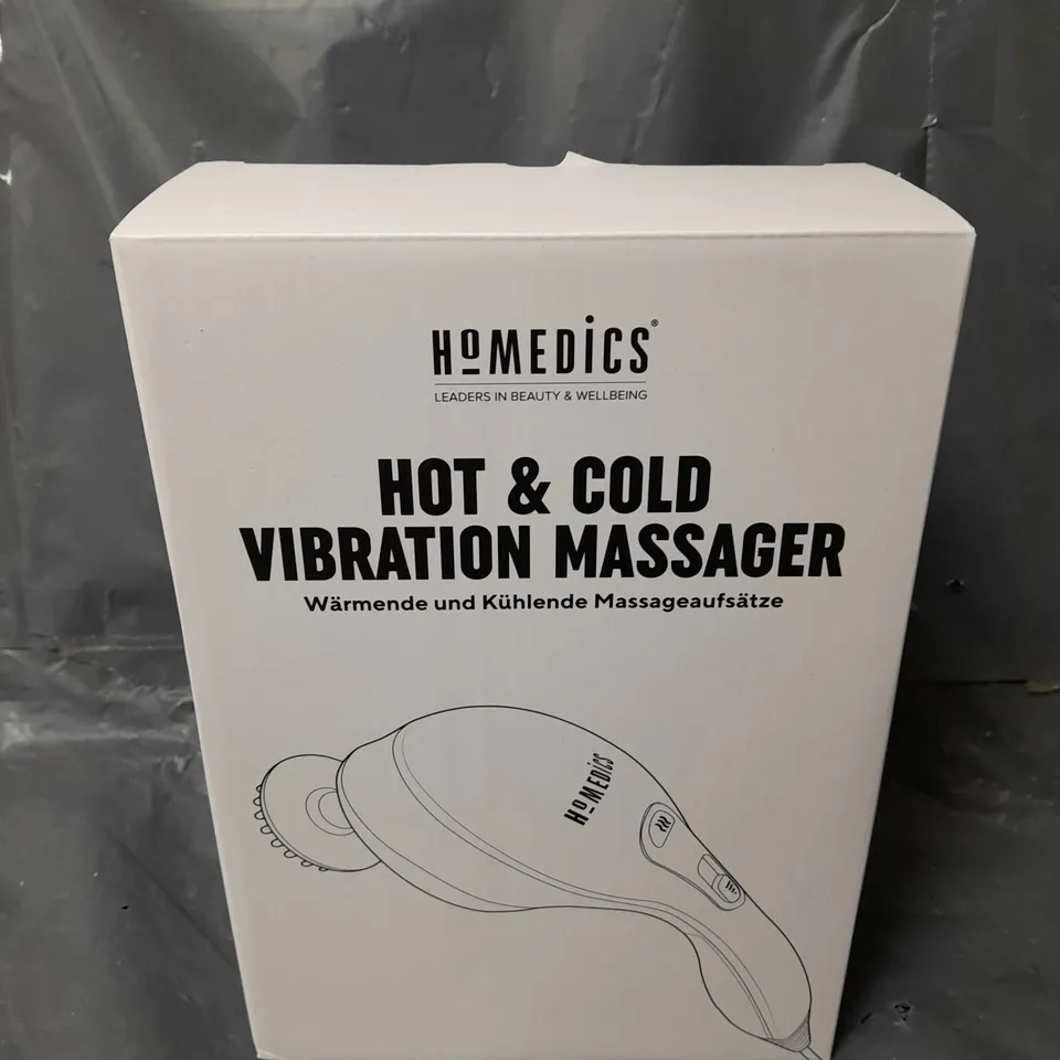 BOXED HOMEDICS HOT & COLD VIBRATION MASSAGER