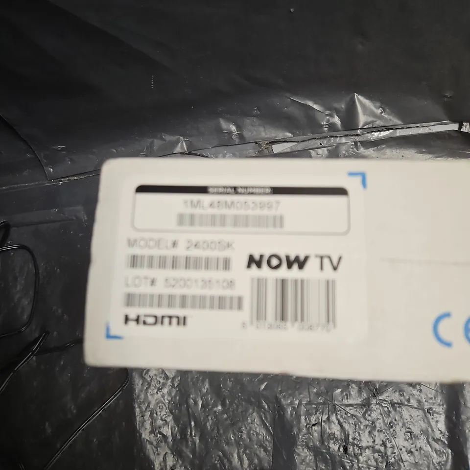 NOW TV SET-TOP BOX WITH REMOTE – MODEL 2400SK