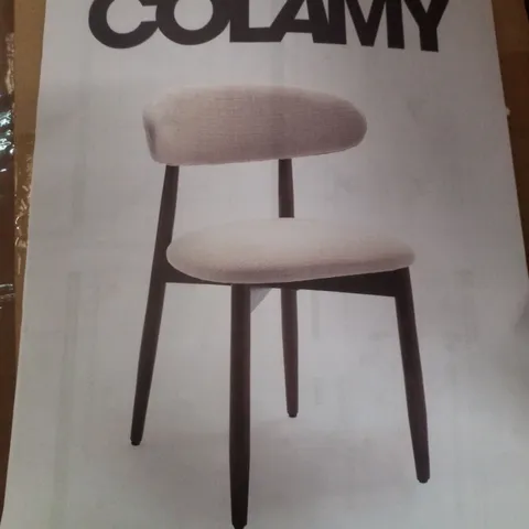 BOXED COLAMY SET OF 2 DINING CHAIRS
