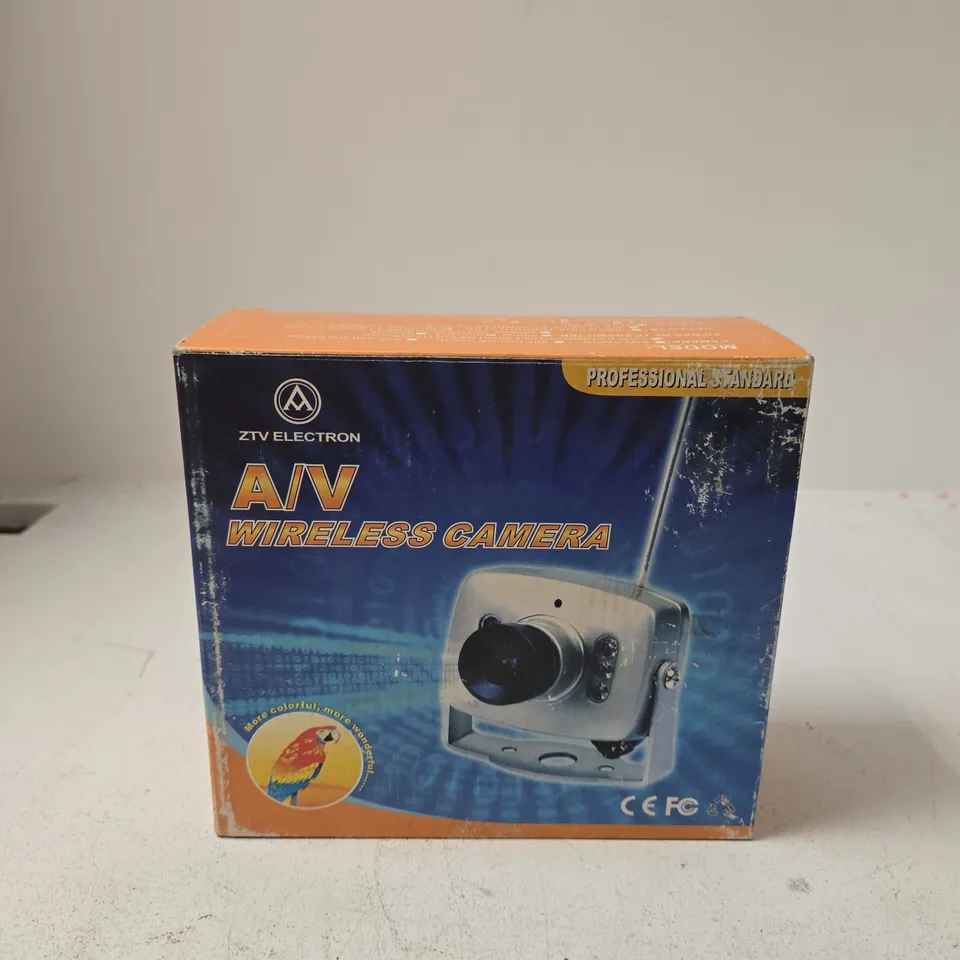 BOXED ZTV ELECTRON WIRELESS CAMERA