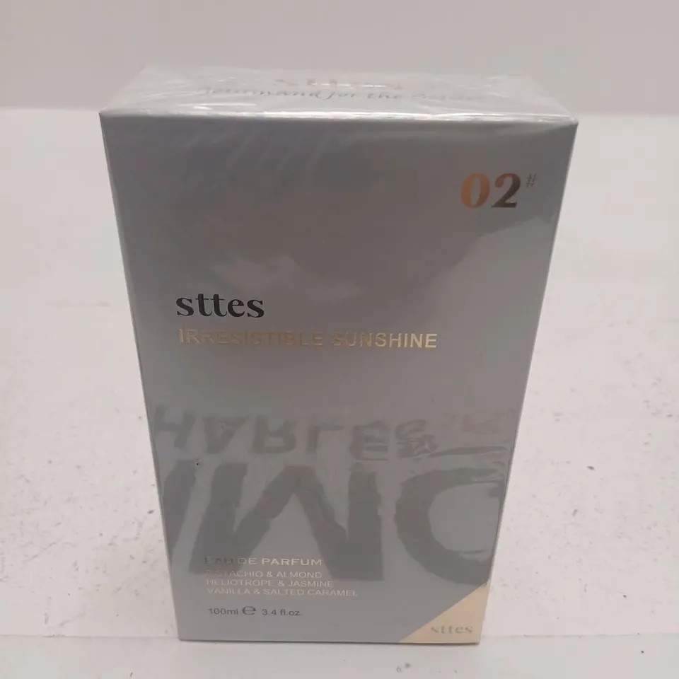 BOXED AND SEALED STTES 602 IRRESTIBLE SUNSHINE EAU DE PARFUM 100ML