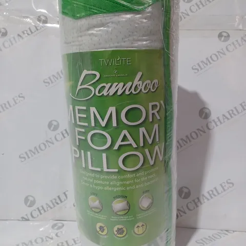 TWILITE BAMBOO MEMORY FOAM PILLOW