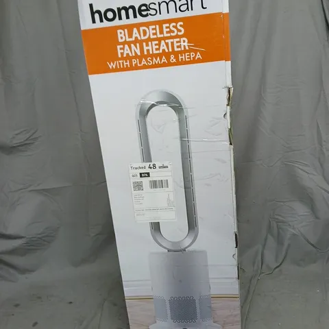 HOMESMART BLADELESS FAN HEATER WITH PLASMA & HEPA – BOXED