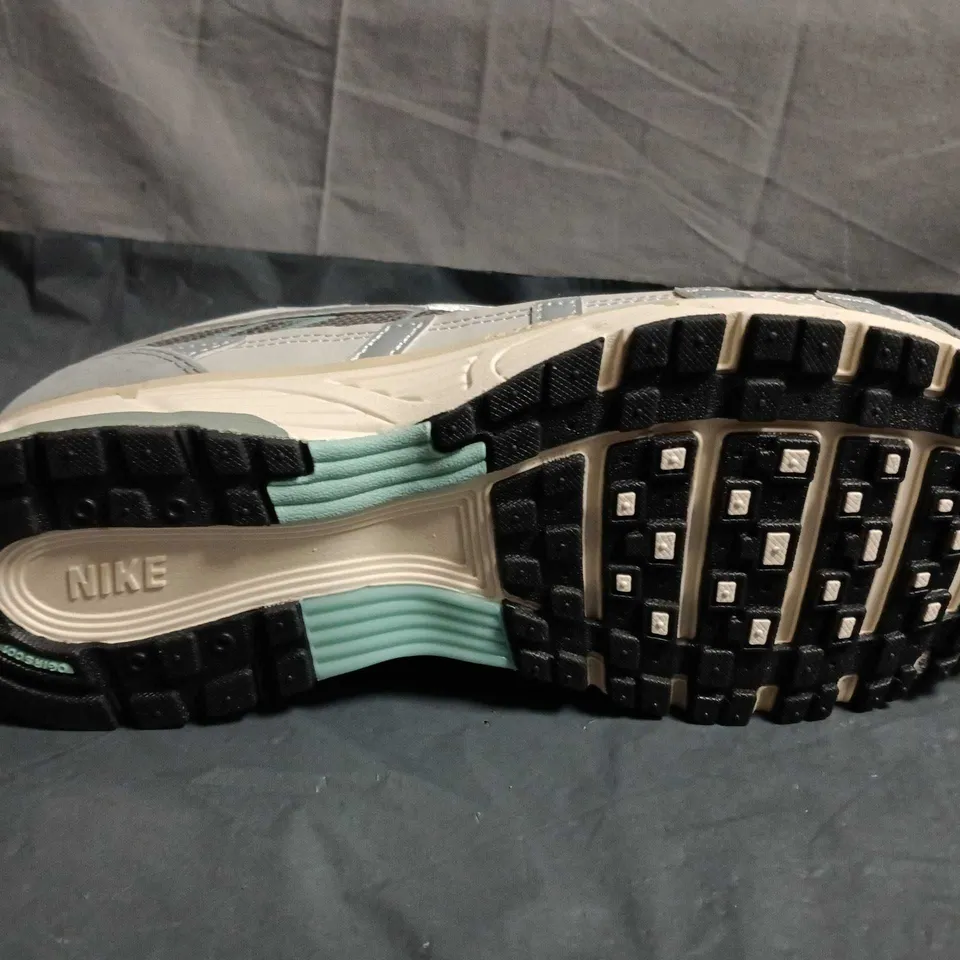 UNBOXED PAIR OF NIKE P-6000 TRAINERS – GREY/TEAL -  UK SIZE 10