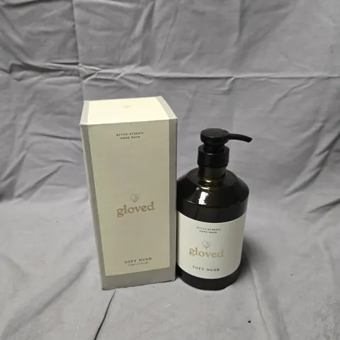 BOXED GLOVED ACTIVE-HYDRATE HAND WASH – SOFT NUDE