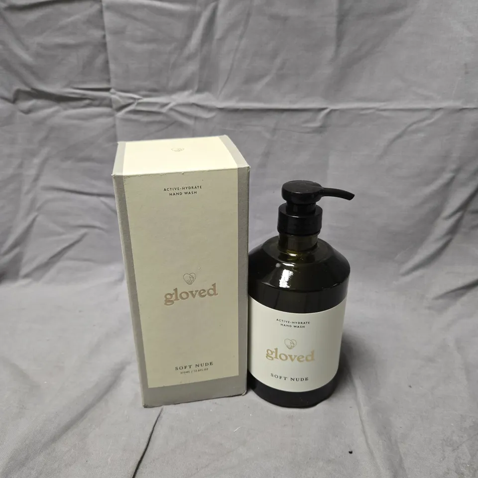 BOXED GLOVED ACTIVE-HYDRATE HAND WASH – SOFT NUDE
